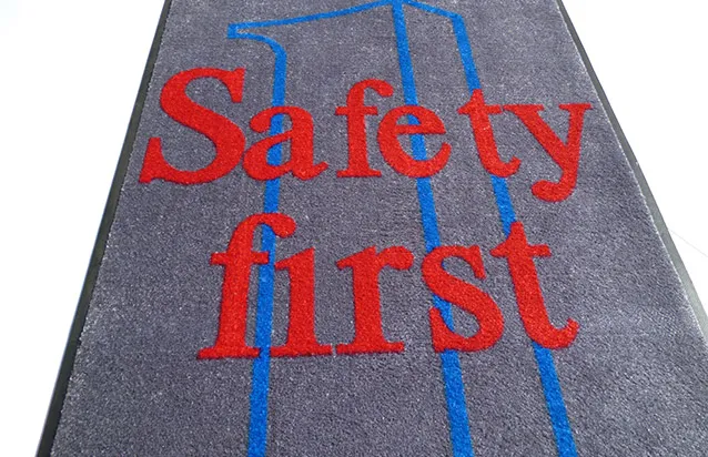 Safety Message Mat    